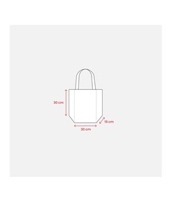 Mini borsa in juta con manici e inserti colorati Handle Mini borsa in juta con manici e inserti colorati Handle