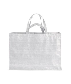 Shopper maxi in polipropilene riciclato con manici doppi a nastro (corti e lunghi) Handle Shopper maxi in polipropilene riciclato con manici doppi a nastro (corti e lunghi) Handle