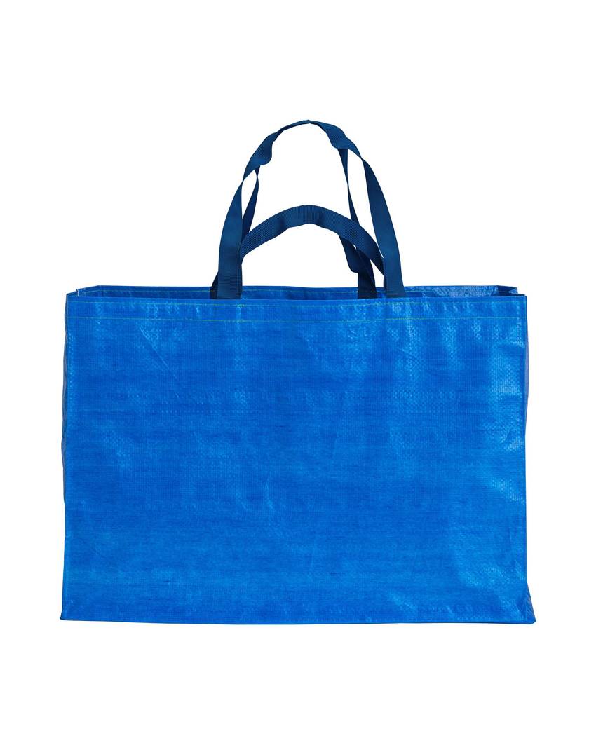 Shopper maxi in polipropilene riciclato con manici doppi a nastro (corti e lunghi) Handle