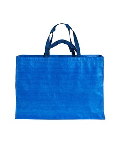 Shopper maxi in polipropilene riciclato con manici doppi a nastro (corti e lunghi) Handle Shopper maxi in polipropilene riciclato con manici doppi a nastro (corti e lunghi) Handle