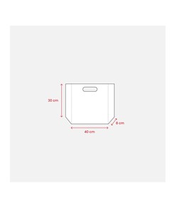 Shopper termosaldata in R-pet  80 g/ m2 Handle Shopper termosaldata in R-pet  80 g/ m2 Handle