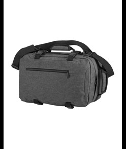 Zaino/borsoncino porta PC (15")  in poliestere 600D melange.