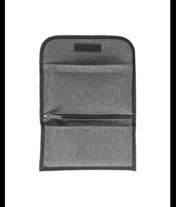 Busta porta documenti viaggio in poliestere 600D melange