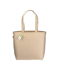 Shopper in cotone biologico 220 g/m2, con manici lunghi e soffietto alla base Handle Shopper in cotone biologico 220 g/m2, con manici lunghi e soffietto alla base Handle