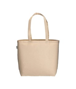 Shopper in cotone biologico 220 g/m2, con manici lunghi e soffietto alla base Handle Shopper in cotone biologico 220 g/m2, con manici lunghi e soffietto alla base Handle