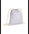 Zainetto in cotone 180 g/m2, con chiusura a strozzo Handle