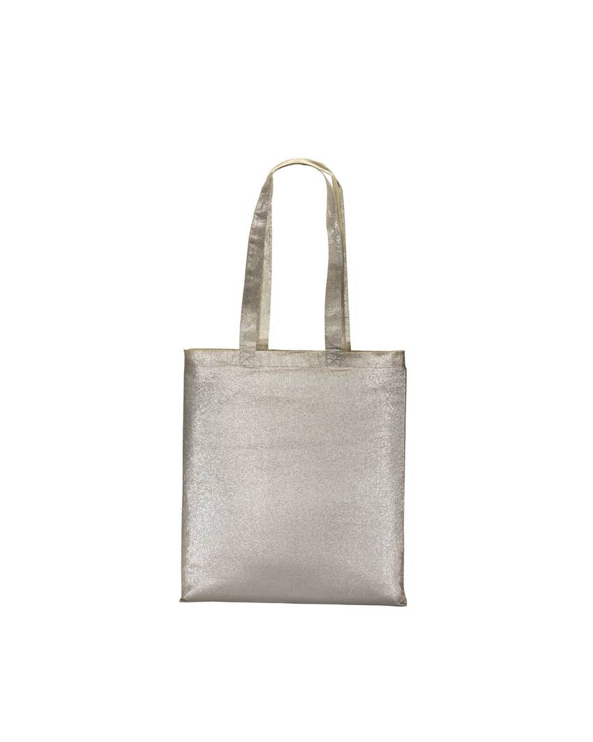 Shopper in policotone brillante 90 g/m2, manici lunghi Handle