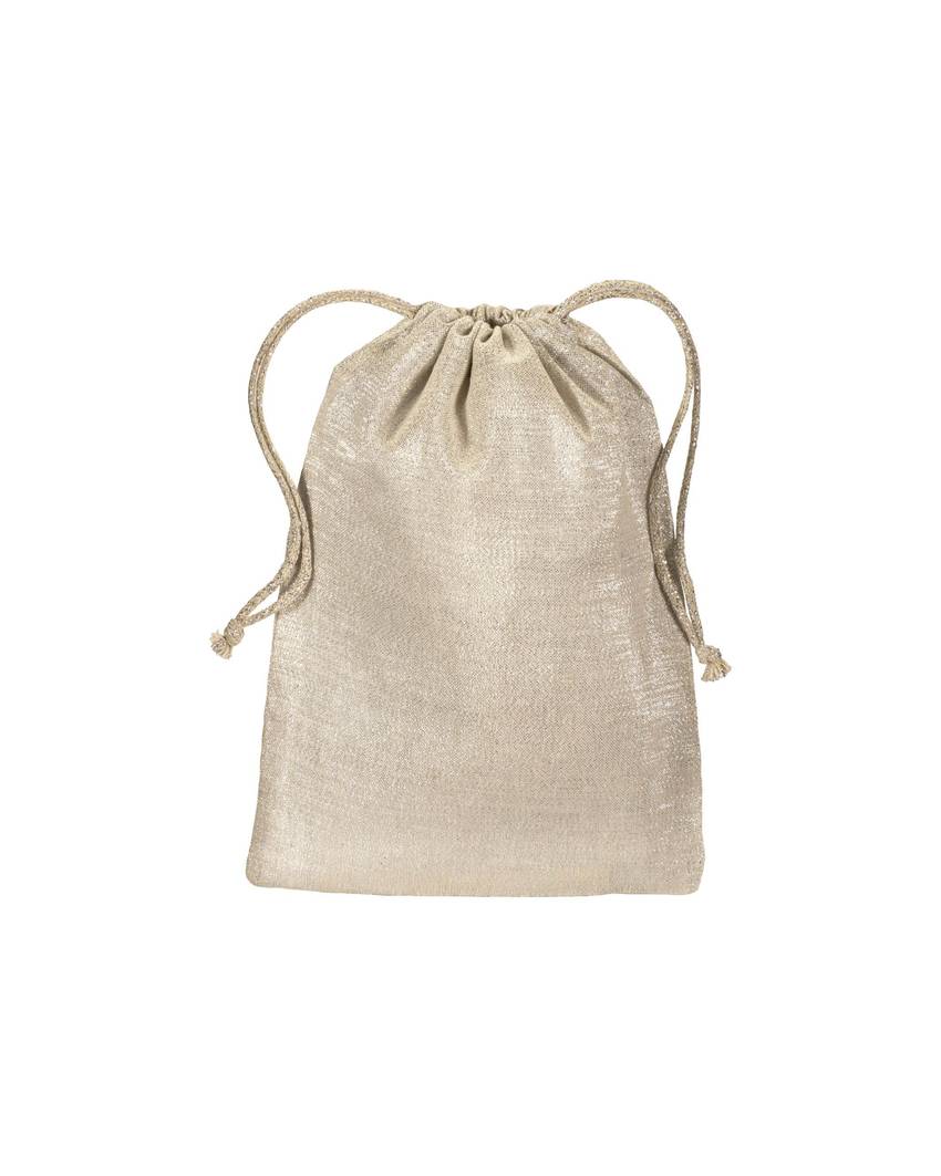 Sacchetto regalo in policotone brillante 90 g/m2 con chiusura a strozzo Handle