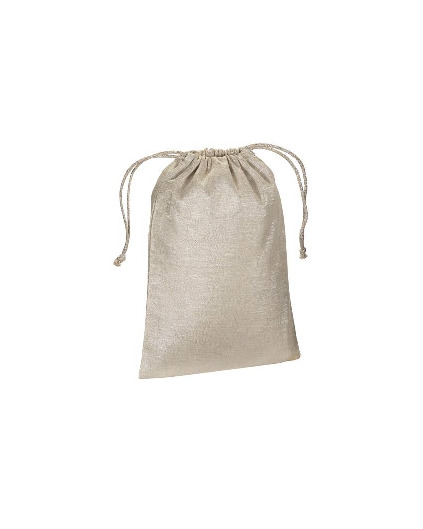 Sacchetto regalo in policotone brillante 90 g/m2 con chiusura a strozzo Handle