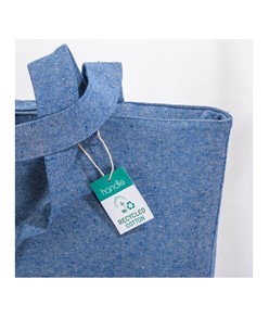 Shopper con soffietto in cotone riciclato 280 g/m2 Handle Shopper con soffietto in cotone riciclato 280 g/m2 Handle