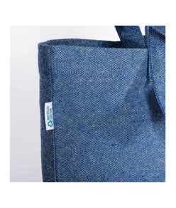 Shopper con soffietto alla base in cotone riciclato 280 g/m2, con doppi manici Handle Shopper con soffietto alla base in cotone riciclato 280 g/m2, con doppi manici Handle