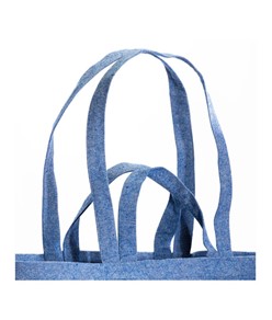 Shopper con soffietto alla base in cotone riciclato 280 g/m2, con doppi manici Handle Shopper con soffietto alla base in cotone riciclato 280 g/m2, con doppi manici Handle