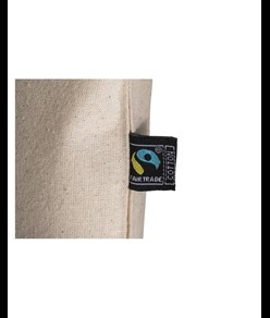 Beauty case in cotone FAIRTRADE ® 180 g/m2 con chiusura con zip