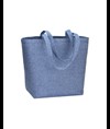 Shopper in cotone riciclato 120 g/m2 con interno laminato in PP Handle
