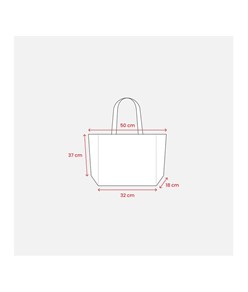 Shopper in cotone riciclato 120 g/m2 con interno laminato in PP Handle Shopper in cotone riciclato 120 g/m2 con interno laminato in PP Handle