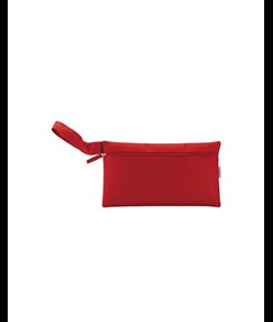 Porta documenti in poliestere riciclato R-PET con chiusura con zip e pratica maniglia