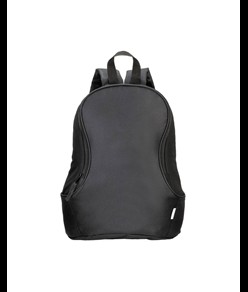 Zaino in poliestere riciclato R-PET con spallacci imbottiti regolabili