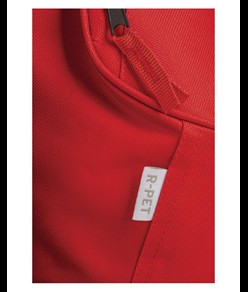 Zaino in poliestere riciclato R-PET con spallacci imbottiti regolabili