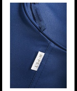 Zaino in poliestere riciclato R-PET con spallacci imbottiti regolabili