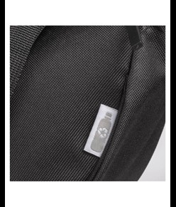 Borsa/marsupio in poliestere riciclato R-PET con tracolla regolabile