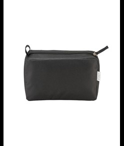 Beauty case in poliestere riciclato R-PET con cerniera