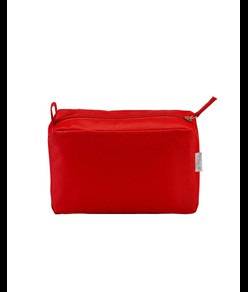 Beauty case in poliestere riciclato R-PET con cerniera