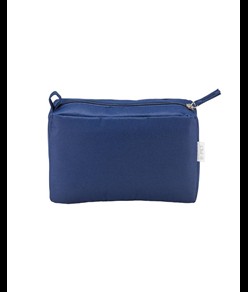 Beauty case in poliestere riciclato R-PET con cerniera