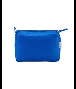 Beauty case in poliestere riciclato R-PET con cerniera