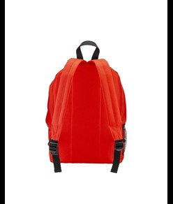 Zaino in poliestere riciclato R-PET con tasca esterna con cerniera