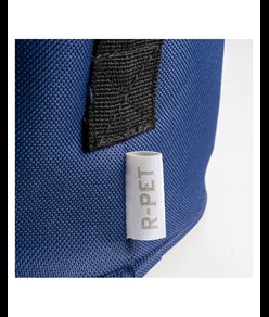 Sacca mare in poliestere riciclato (R-PET) con tracolla