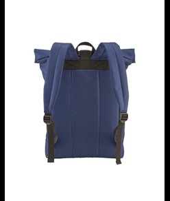 Zaino Roll porta PC (17") in poliestere riciclato R-PET con tasca esterna con cerniera