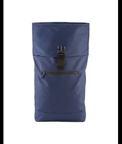 Zaino Roll porta PC (17") in poliestere riciclato R-PET con tasca esterna con cerniera