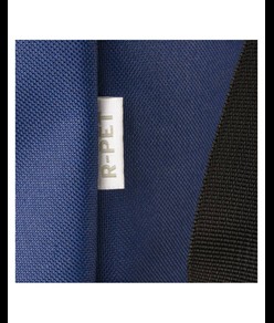 Zaino Roll porta PC (17") in poliestere riciclato R-PET con tasca esterna con cerniera