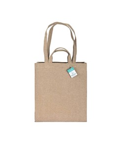 Shopper con soffietto in cotone riciclato  280 g/m2, con doppi manici. Handle Shopper con soffietto in cotone riciclato  280 g/m2, con doppi manici. Handle