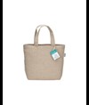 Shopper in cotone riciclato  150 g/m2 con manici corti Handle