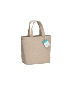 Shopper in cotone riciclato  150 g/m2 con manici corti Handle Shopper in cotone riciclato  150 g/m2 con manici corti Handle