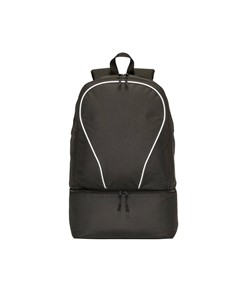 Zaino sport in poliestere, spallacci regolabili e vano porta scarpe imbottito Zaino sport in poliestere, spallacci regolabili e vano porta scarpe imbottito