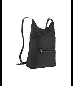 Zainetto runner in poliestere 210T, richiudibile in una tasca Handle