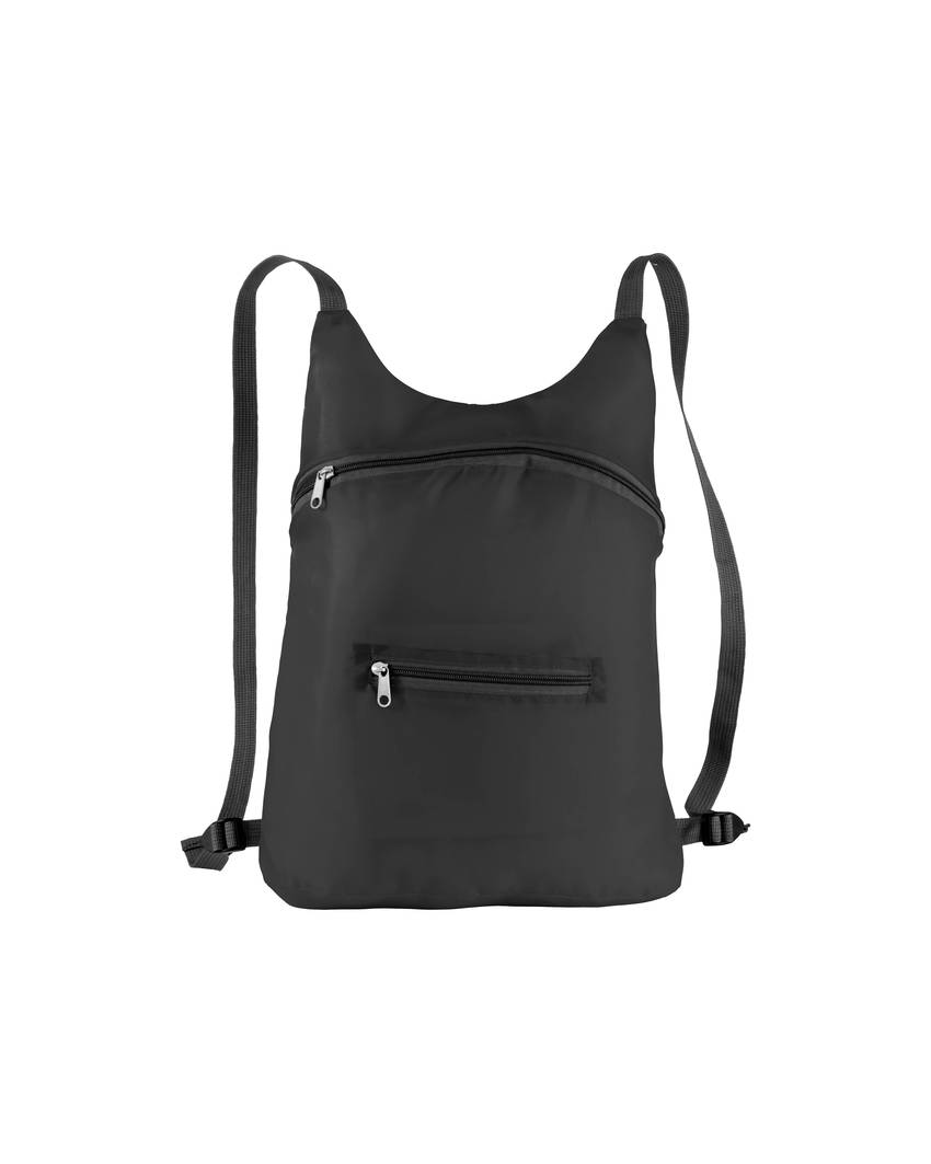 Zainetto runner in poliestere 210T, richiudibile in una tasca Handle