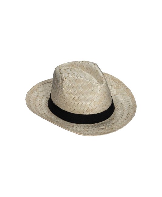 Cappello in paglia con fascia elastica da 3 cm personalizzabile Cappello in paglia con fascia elastica da 3 cm personalizzabile