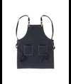 Grembiule da cucina  in cotone 280 g/m2 con 2 tasche frontali, cinghie in PU regolabili.