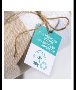 Telo mare/pareo  in cotone riciclato  da 180 gr/m2 con frange, misura 90x170 cm