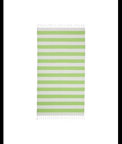 Telo mare/pareo  in cotone riciclato  da 180 gr/m2 con frange, misura 90x170 cm