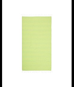 Telo mare/pareo  in cotone riciclato  da 180 gr/m2 con frange, misura 90x170 cm