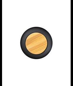 Borraccia in alluminio con tappo con inserto in bambù, 500 ml