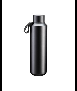 Bottiglia termica in acciaio con maniglia in TPR (gomma termoplastica), 630 ml