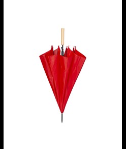 Ombrello golf automatico con manico in legno