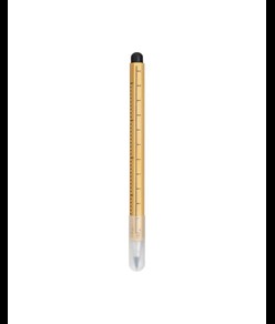 Matita righello a lunga durata cancellabile in bambù, con gommino touch screen