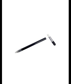 Matita a lunga durata cancellabile in alluminio, con gommino per touch screen e gomma