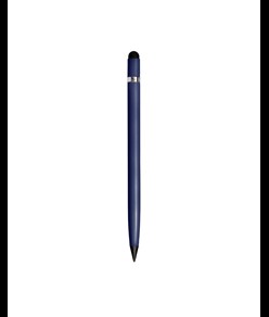 Matita a lunga durata cancellabile in alluminio, con gommino per touch screen e gomma